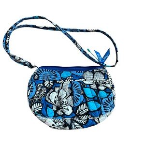 Vera Bradley Blue Paisley Handbag Purse